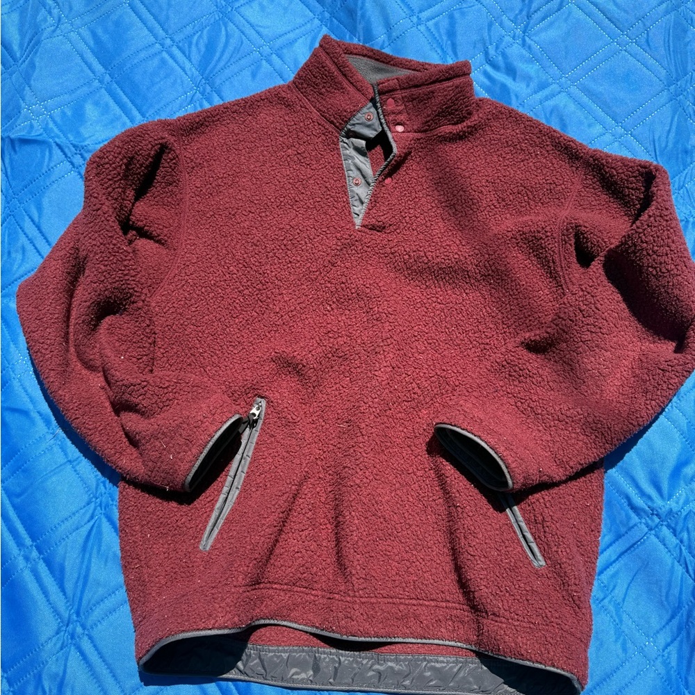 Vintage Patagonia Burgundy Fleece Sweater